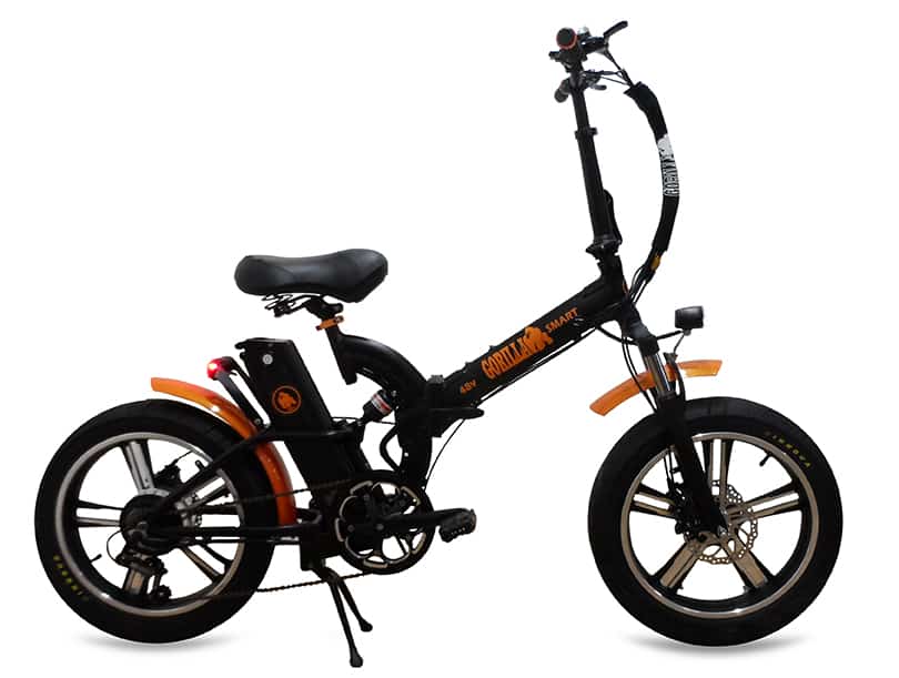 אופניים חשמליים עם גלגלי בלון - אופניים חשמליים גורילה - אופניים חשמליים FAT